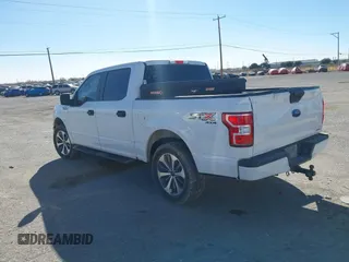 2019 Ford F-150 XL with VIN 1FTEW1EP9KKD25205, listed as a IAAI auction lot 41158627 with 179,259 mi miles and . Bid and sale history available at DreamBid. Image 3.