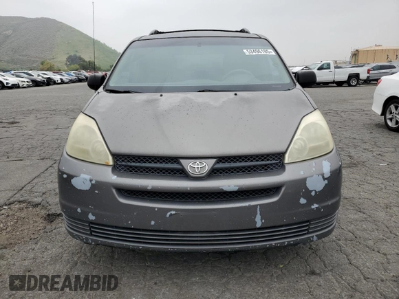 2004 Toyota Sienna CE with VIN 5TDZA23C64S134357, listed as a Copart auction lot 53496185 with 269,287 mi miles and Clean Title. Bid and sale history available at carsss.com. Image 5.