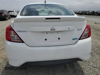2016 Nissan Versa S Plus with VIN 3N1CN7AP8GL843091, listed as a Copart auction lot 58666595 with 99,962 mi miles and Salvage title. Bid and sale history available at DreamBid. Image 6.