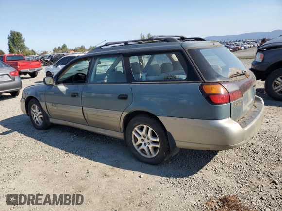 2001 Subaru Legacy Outback z VIN 4S3BH665617629830, wystawiony jako Copart lot #87467084 z przebiegiem 187 309 mil mil oraz Szkoda całkowita • Salvage title. Historia ofert i sprzedaży dostępna na DreamBid. Obrazek 2.