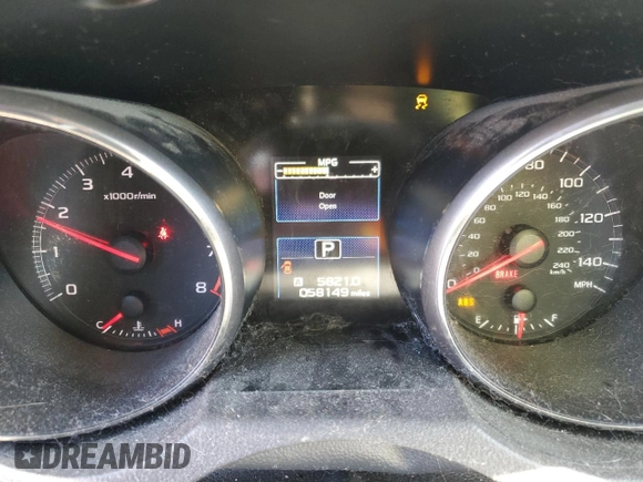 2017 Subaru Legacy with VIN 4S3BNAB67H3017650, listed as a Copart auction lot 80003404 with 58,149 mi miles and Salvage title. Bid and sale history available at DreamBid. Image 9.