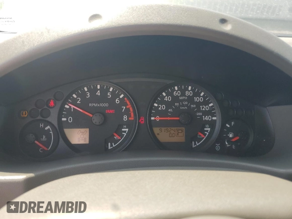 2005 Nissan Frontier LE with VIN 1N6AD07W25C449928, listed as a Copart auction lot 62142935 with 91,924 mi miles and Clean title. Bid and sale history available at DreamBid. Image 9.