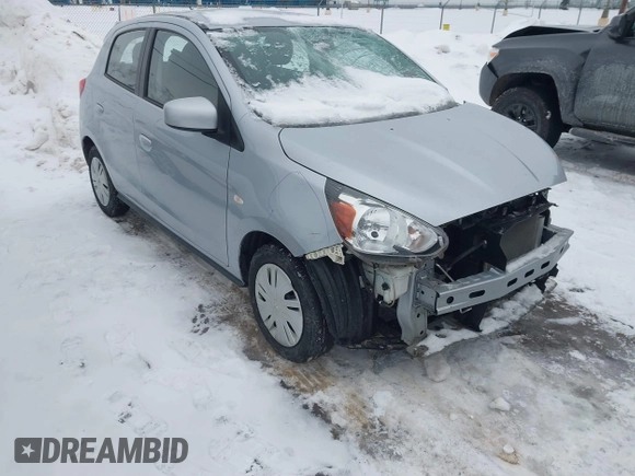 2019 Mitsubishi Mirage ES z VIN ML32A3HJ1KH007390, wystawiony jako IAAI lot #41515634 z przebiegiem 66 451 mil mil oraz . Historia ofert i sprzedaży dostępna na DreamBid. Obrazek 19.