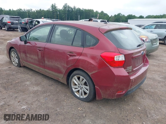 2016 Subaru Impreza Premium with VIN JF1GPAB69G8261730, listed as a IAAI auction lot 42633024 with 58,110 mi miles and . Bid and sale history available at DreamBid. Image 3.