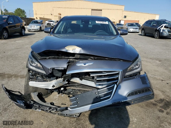 2015 Hyundai Genesis 3.8L with VIN KMHGN4JEXFU073486, listed as a Copart auction lot 52023875 with 94,586 mi miles and Salvage Title. Bid and sale history available at carsss.com. Image 5.