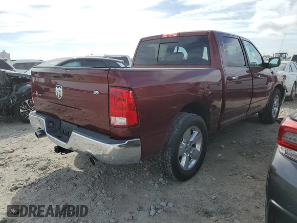 2017 Ram 1500 Big Horn with VIN 3C6RR6LT4HG530086, listed as a Copart auction lot 88408385 with Not provided miles and Clean title. Bid and sale history available at DreamBid. Image 3.
