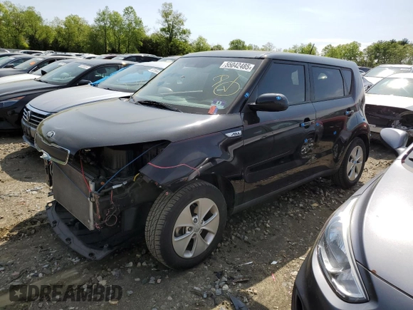 2015 Kia Soul with VIN KNDJN2A24F7760871, listed as a Copart auction lot 55042485 with 69,577 mi miles and Salvage Title. Bid and sale history available at carsss.com. Image 1.
