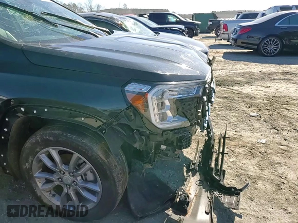 2022 GMC Terrain SLT with VIN 3GKALVEV8NL184969, listed as a Copart auction lot 46260745 with 63,123 mi miles and Salvage Title. Bid and sale history available at carsss.com. Image 11.