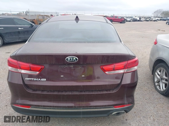 2017 Kia Optima LX with VIN 5XXGT4L3XHG160254, listed as a IAAI auction lot 41622748 with 80,012 mi miles. Bid and sale history available at carsss.com. Image 15.
