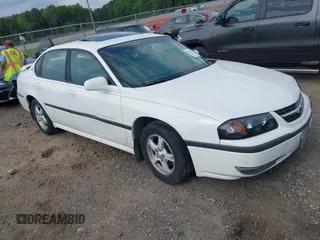 2003 Chevrolet Impala LS z VIN 2G1WH52K839209293, wystawiony jako IAAI lot #42075176 z przebiegiem 121 232 mil mil oraz . Historia ofert i sprzedaży dostępna na DreamBid. Obrazek 1.