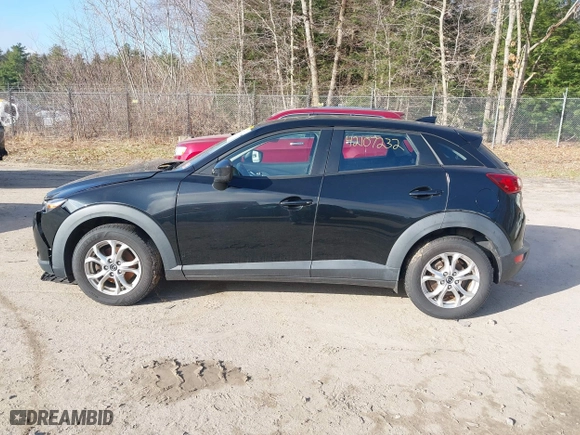 2016 Mazda CX-3 Sport with VIN JM1DKBB75G0124907, listed as a IAAI auction lot 42107232 with 128,411 mi miles. Bid and sale history available at carsss.com. Image 14.