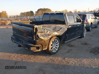 2020 Chevrolet Silverado 1500 High Country with VIN 3GCUYHEL1LG426016, listed as a IAAI auction lot 40962860 with 1 mi miles. Bid and sale history available at carsss.com. Image 4.