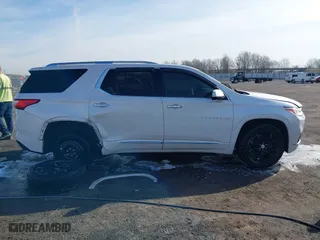 2018 Chevrolet Traverse Premier with VIN 1GNERKKW1JJ128646, listed as a IAAI auction lot 41423966 with 130,078 mi miles. Bid and sale history available at carsss.com. Image 13.