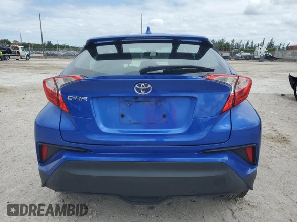 2021 Toyota C-HR LE with VIN NMTKHMBXXMR124104, listed as a Copart auction lot 50865005 with 68,040 mi miles and Salvage Title. Bid and sale history available at DreamBid. Image 6.