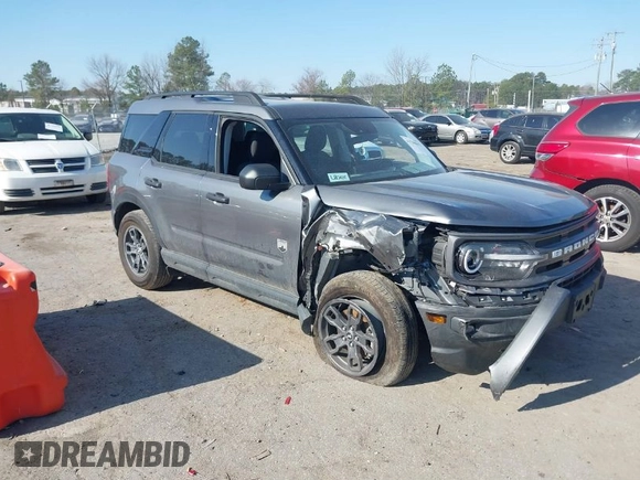 2023 Ford Bronco Sport Big Bend z VIN 3FMCR9B62PRE09504, wystawiony jako IAAI lot #41780893 z przebiegiem 23 140 mil mil oraz . Historia ofert i sprzedaży dostępna na DreamBid. Obrazek 1.