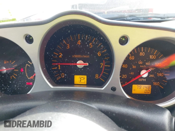 2005 Nissan 350Z Touring z VIN JN1AZ36A05M755776, wystawiony jako IAAI lot #41509506 z przebiegiem 79 148 mil mil oraz . Historia ofert i sprzedaży dostępna na DreamBid. Obrazek 7.