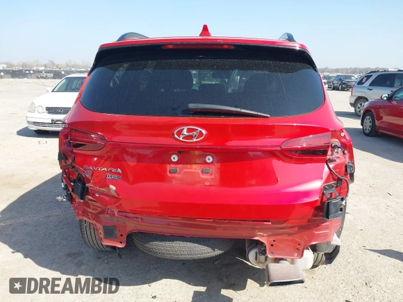 2023 Hyundai Santa Fe XRT with VIN 5NMS64AJ0PH542747, listed as a IAAI auction lot 41808095 with 24,922 mi miles. Bid and sale history available at carsss.com. Image 16.