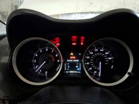 2015 Mitsubishi Lancer Evolution GSR with VIN JA32W8FV0FU016272, listed as a Copart auction lot 50517395 with 89,318 mi miles and Salvage Title. Bid and sale history available at carsss.com. Image 9.