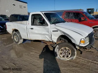 2007 Ford Ranger XL with VIN 1FTYR11U77PA92743, listed as a Copart auction lot 46225375 with 158,816 mi miles and Non Repairable. Bid and sale history available at carsss.com. Image 4.