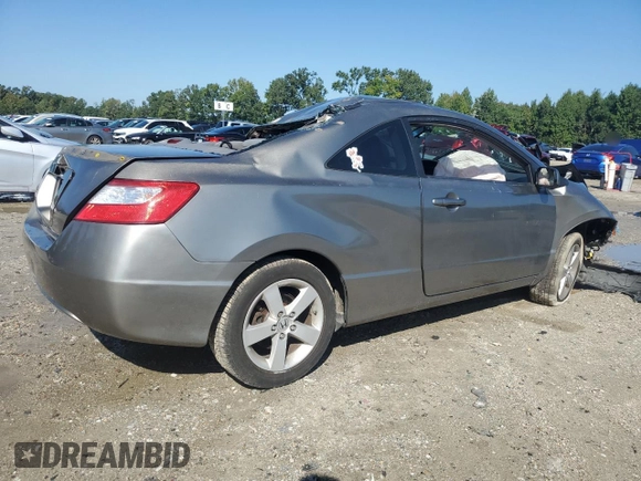 2008 Honda Civic Cpe EX with VIN 2HGFG12828H509367, listed as a Copart auction lot 73002414 with Not Provided miles and Clean Title. Bid and sale history available at carsss.com. Image 3.
