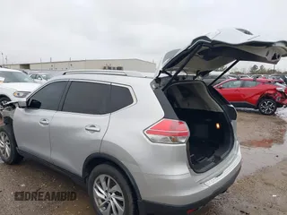 2014 Nissan Rogue SL with VIN 5N1AT2MV9EC766257, listed as a IAAI auction lot 41548179 with 74,628 mi miles. Bid and sale history available at carsss.com. Image 18.