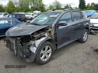 2013 Toyota RAV4 XLE with VIN 2T3RFREV7DW122189, listed as a Copart auction lot 57348125 with 142,662 mi miles and Salvage title. Bid and sale history available at DreamBid. Image 1.