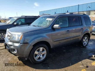 2011 Honda Pilot EX-L with VIN 5FNYF4H51BB093298, listed as a Copart auction lot 47587875 with 162,353 mi miles and Clean Title. Bid and sale history available at DreamBid. Image 1.