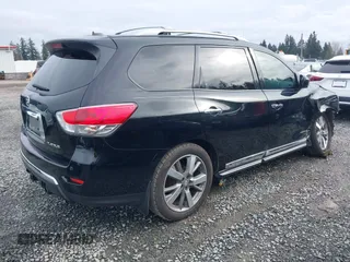 2014 Nissan Pathfinder SV with VIN 5N1AR2MN3EC665407, listed as a IAAI auction lot 41611941 with 94,894 mi miles. Bid and sale history available at carsss.com. Image 4.