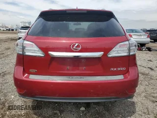 2011 Lexus RX 350 with VIN 2T2BK1BA3BC096841, listed as a Copart auction lot 55532455 with 77,644 mi miles and Salvage title. Bid and sale history available at DreamBid. Image 6.