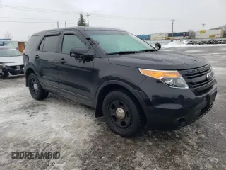 2014 Ford Utility Police Interceptor with VIN 1FM5K8AR5EGC38349, listed as a Copart auction lot 86513584 with 65,099 mi miles and Salvage Title. Bid and sale history available at carsss.com. Image 4.