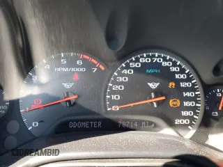 2002 Chevrolet Corvette with VIN 1G1YY22G825116143, listed as a Copart auction lot 88000745 with 78,714 mi miles and Salvage Title. Bid and sale history available at carsss.com. Image 9.