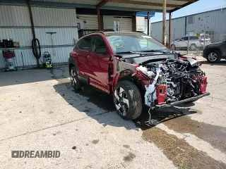 2024 Hyundai Kona Limited with VIN KM8HECA30RU158094, listed as a Copart auction lot 68869524 with 1,171 mi miles and Salvage Title. Bid and sale history available at carsss.com. Image 12.