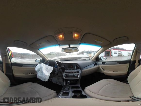 2015 Hyundai Sonata SE z VIN 5NPE24AF5FH184549, wystawiony jako IAAI lot #41132530 z przebiegiem 123 031 mil mil oraz . Historia ofert i sprzedaży dostępna na DreamBid. Obrazek 19.