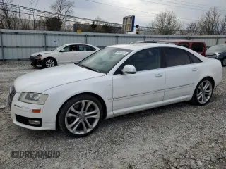 2009 Audi S8 with VIN WAUPN94E79N004277, listed as a Copart auction lot 50964165 with 131,457 mi miles and Salvage Title. Bid and sale history available at DreamBid. Image 1.
