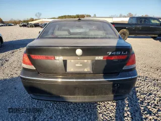 2003 BMW 7 Series 745Li with VIN WBAGN63453DS45114, listed as a Copart auction lot 82700834 with 182,998 mi miles and Salvage Title. Bid and sale history available at carsss.com. Image 6.