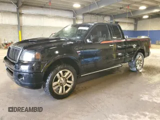 2006 Ford F-150 XLT with VIN 1FTRX14566FA81610, listed as a Copart auction lot 58448185 with 142,441 mi miles and Salvage title. Bid and sale history available at DreamBid. Image 1.