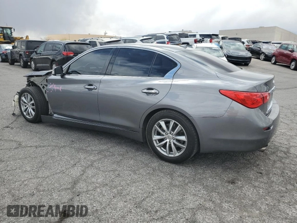 2017 Infiniti Q50 Premium z VIN JN1EV7AP3HM734425, wystawiony jako Copart lot #51866275 z przebiegiem 160 813 mil mil oraz Szkoda całkowita • Salvage title. Historia ofert i sprzedaży dostępna na DreamBid. Obrazek 2.