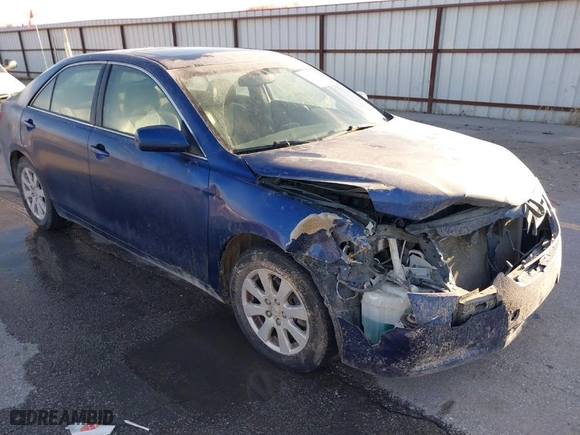 2007 Toyota Camry CE with VIN JTNBE46K573024650, listed as a IAAI auction lot 41758246 with 246,501 mi miles. Bid and sale history available at carsss.com. Image 1.
