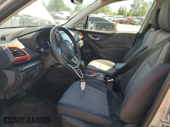 2021 Subaru Forester Special Sports with VIN JF2SKARC5MH511122, listed as a Copart auction lot 59970395 with 38,492 mi miles and Salvage title. Bid and sale history available at DreamBid. Image 7.