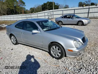 2002 Mercedes-Benz CLK 320/430 with VIN WDBLJ65G82F197193, listed as a Copart auction lot 85999864 with Not Provided miles and Salvage Title. Bid and sale history available at DreamBid. Image 4.