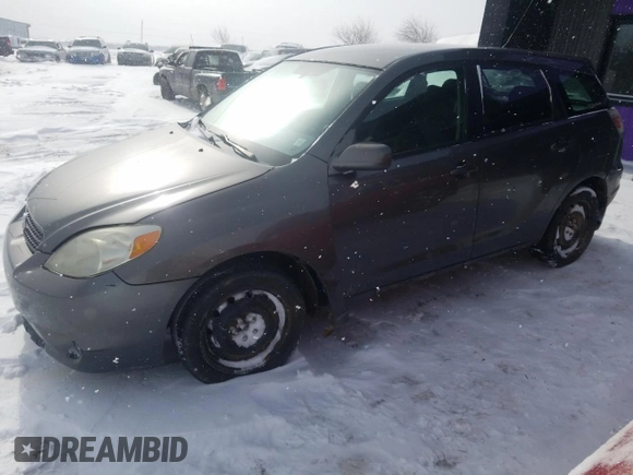 2006 Toyota Matrix STD z VIN 2T1KR32EX6C590103, wystawiony jako Copart lot #47093185 z przebiegiem Nie podano mil oraz Szkoda całkowita • Salvage title. Historia ofert i sprzedaży dostępna na DreamBid. Obrazek 1.