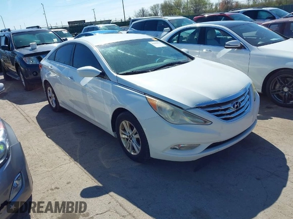 2013 Hyundai Sonata GLS with VIN 5NPEB4AC1DH742870, listed as a IAAI auction lot 42082853 with 145,078 mi miles and . Bid and sale history available at carsss.com. Image 1.