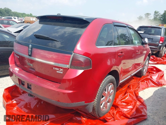 2007 Lincoln MKX with VIN 2LMDU88CX7BJ11750, listed as a IAAI auction lot 41961981 with 122,701 mi miles and . Bid and sale history available at DreamBid. Image 4.
