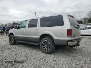 2002 Ford Excursion XLT with VIN 1FMNU41S22EC86209, listed as a Copart auction lot 51261065 with 202,942 mi miles and Salvage title. Bid and sale history available at DreamBid. Image 2.