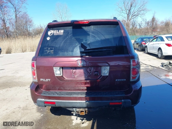 2007 Honda Pilot EX-L with VIN 5FNYF18777B011257, listed as a IAAI auction lot 41858928 with 192,832 mi miles. Bid and sale history available at carsss.com. Image 16.