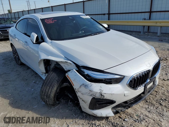 2020 BMW 2 Series 228i xDrive with VIN WBA73AK05L7F72203, listed as a Copart auction lot 65248272 with 27,138 mi miles. Bid and sale history available at carsss.com. Image 1.