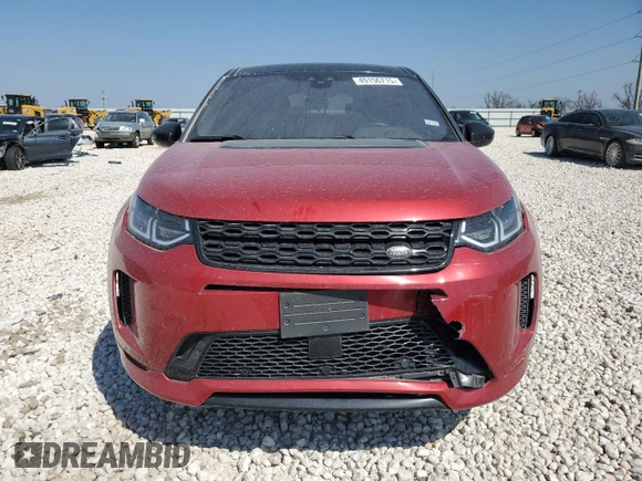 2020 Land Rover Discovery Sport S R-Dynamic with VIN SALCT2FX3LH847128, listed as a Copart auction lot 49156715 with 44,770 mi miles and Salvage Title. Bid and sale history available at carsss.com. Image 5.