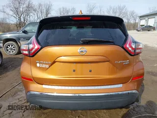 2017 Nissan Murano S with VIN 5N1AZ2MH6HN103570, listed as a IAAI auction lot 41534592 with 104,057 mi miles and . Bid and sale history available at DreamBid. Image 16.