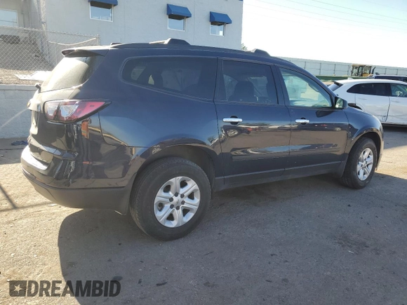 2017 Chevrolet Traverse LS с VIN 1GNKRFED0HJ242538, выставлен на аукционе Copart как лот 54681305 с пробегом 98 676 миль миль и Списание • Salvage title. История ставок и продаж доступна на DreamBid. Изображение 3.