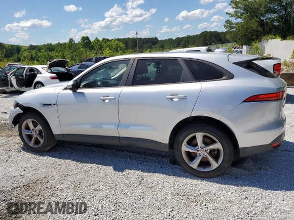 2018 Jaguar F-Pace 30t Premium with VIN SADCJ2GX3JA236845, listed as a Copart auction lot 58033465 with 153,394 mi miles and Clean title. Bid and sale history available at DreamBid. Image 2.